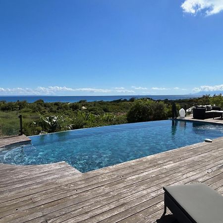 Villa Deluxe L'Hacienda Villa Vue Mer 180 Piscine Jacuzzi Proche Plage Marina Golf Pointe Des Chateaux Et Casino Jardin Clos Voyage Durable Saint-Francois  Exterior foto